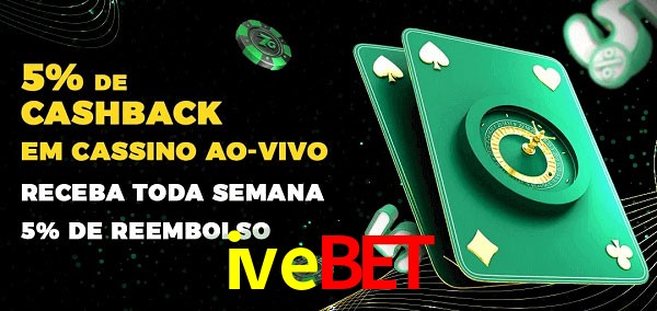 Promoções do cassino ao Vivo ivebet